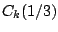 $C_k(1/3)$