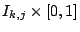 $I_{k,j}\times [0,1]$