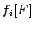 $f_i[F]$