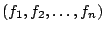 $(f_1,f_2,\ldots,f_n)$