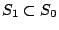 $S_1\subset S_0$