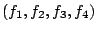 $(f_1,f_2,f_3,f_4)$