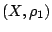 $(X,\rho_1)$