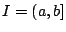 $I=(a,b]$