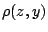 $\rho(z,y)$