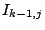 $I_{k-1,j}$