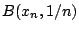 $B(x_n,1/n)$