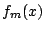 $f_m(x)$