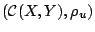 $(\mathcal{C}(X,Y),\rho_u)$