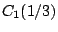 $C_1(1/3)$